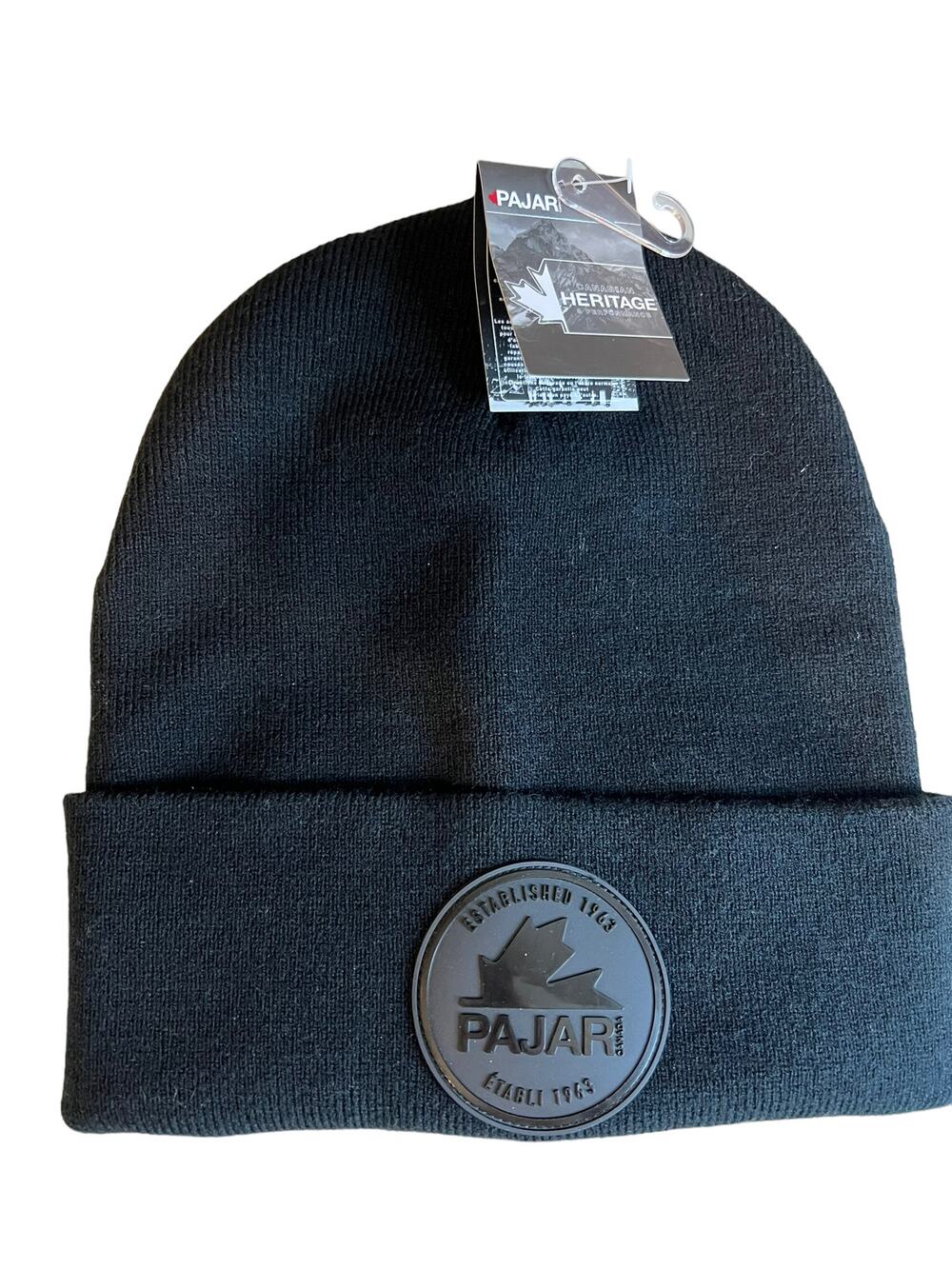 Pajar BayShore Long Ribbed Hat Black